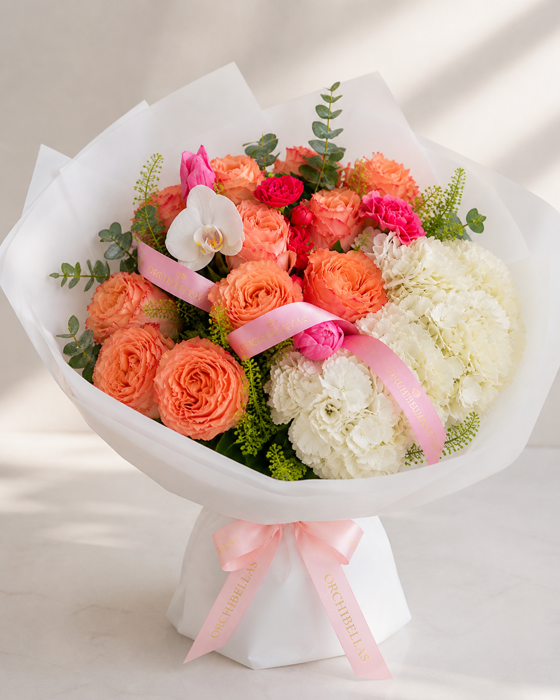Orchibellas Designer’s Choice – Luxury Bouquet for Mom